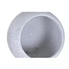 Set of Planters Home ESPRIT Beige Fibre Magnesium 55 x 55 x 38 cm (2 Pieces)