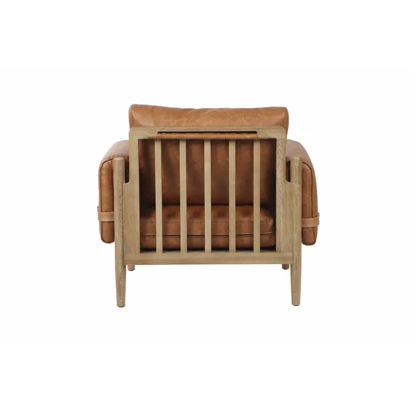 Armchair Home ESPRIT Brown Fresno 94 X 80 X 82 CM