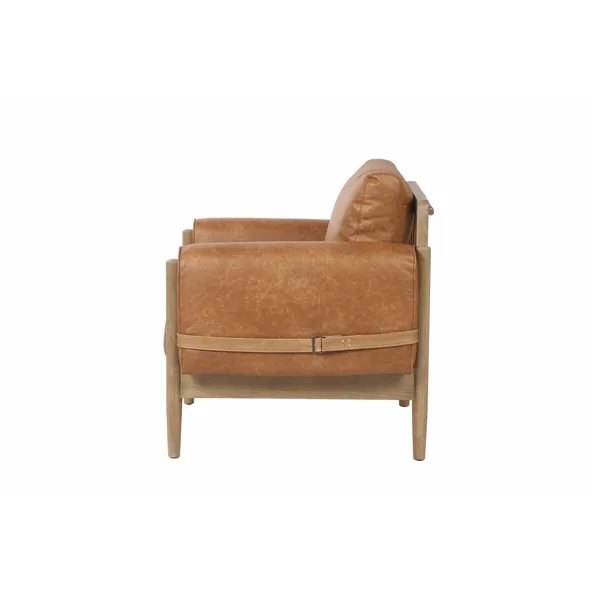 Armchair Home ESPRIT Brown Fresno 94 X 80 X 82 CM