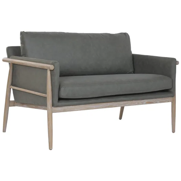 Sofa Home ESPRIT Brown Green Urban Stripped 126,5 X 75 X 82 CM
