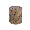 Footrest Home ESPRIT Brown 35 x 35 x 40 cm