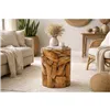 Footrest Home ESPRIT Brown 35 x 35 x 40 cm