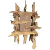 Ceiling Light Home ESPRIT Brown Teak 50 X 50 X 79 CM