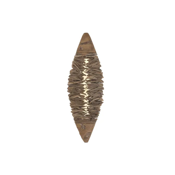 Wall Lamp Home ESPRIT Brown Natural 49 X 10 X 140 CM