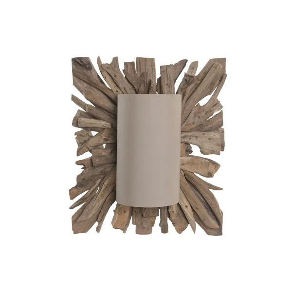 Wall Lamp Home ESPRIT Brown Natural 60 X 25 X 71,5 CM