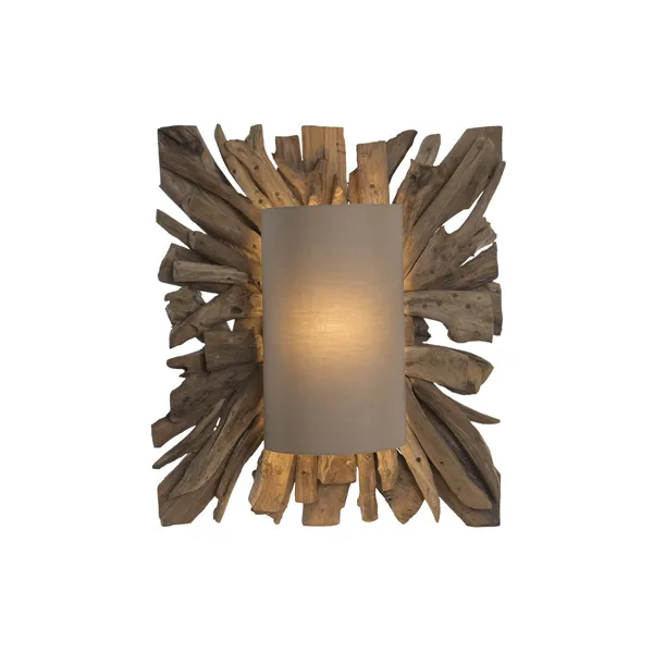 Wall Lamp Home ESPRIT Brown Natural 60 X 25 X 71,5 CM