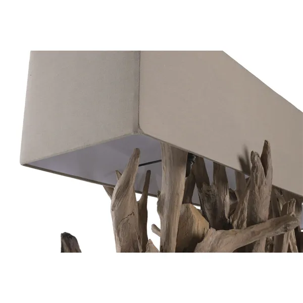 Desk lamp Home ESPRIT Brown Black 50 W 220 V