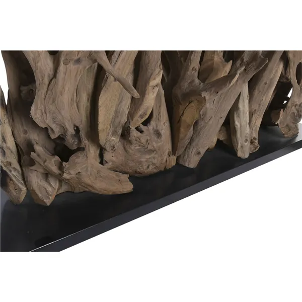 Desk lamp Home ESPRIT Brown Black 50 W 220 V