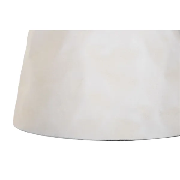 Dining Table Home ESPRIT White Brown Wood Metal 120 x 120 x 76 cm