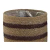 Set of Planters Home ESPRIT Natural Dark brown Natural Fibre 35 x 35 x 29 cm