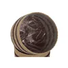 Set of Planters Home ESPRIT Natural Dark brown Natural Fibre 35 x 35 x 29 cm