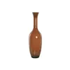 Vase Home ESPRIT Amber Recycled glass Traditional style Alpino 29 x 29 x 100 cm