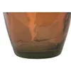 Vase Home ESPRIT Amber Recycled glass Traditional style Alpino 29 x 29 x 100 cm