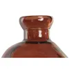 Vase Home ESPRIT Amber Bicoloured Recycled glass Colonial 33 x 33 x 74 cm