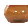 Vase Home ESPRIT Amber Bicoloured Recycled glass Colonial 44 x 44 x 47,5 cm