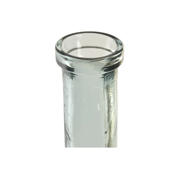 Vase Home ESPRIT Transparent Recycled glass Urban 33 x 33 x 100 cm