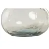 Vase Home ESPRIT Transparent Recycled glass Urban 33 x 33 x 100 cm