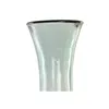 Vase Home ESPRIT Transparent Recycled glass Traditional style Urban 30 x 30 x 100 cm