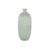 Vase Home ESPRIT Sky blue Recycled glass Mediterranean 19 x 19 x 45 cm