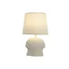 Desk lamp Home ESPRIT White Beige 25 W 220 V