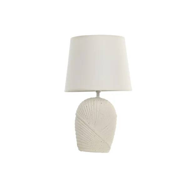 Desk lamp Home ESPRIT White Beige 25 W 220 V