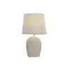 Desk lamp Home ESPRIT White Beige 25 W 220 V