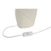 Desk lamp Home ESPRIT White Beige 25 W 220 V