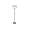Floor Lamp Home ESPRIT Transparent Golden 25 W 220 V 38 x 38 x 160 cm
