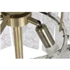 Floor Lamp Home ESPRIT Transparent Golden 25 W 220 V 38 x 38 x 160 cm