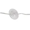 Floor Lamp Home ESPRIT Transparent Golden 25 W 220 V 38 x 38 x 160 cm