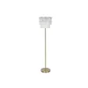 Floor Lamp Home ESPRIT Transparent Golden 25 W 220 V 38 x 38 x 160 cm