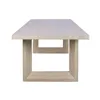Dining Table Home ESPRIT Marble Elm wood 220 x 100 x 76 cm