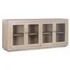 Sideboard Home ESPRIT Natural Crystal Elm wood 200 X 44 X 85 CM
