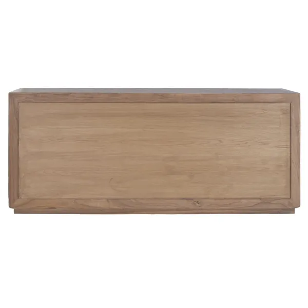 Sideboard Home ESPRIT Natural Crystal Elm wood 200 X 44 X 85 CM
