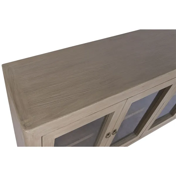 Sideboard Home ESPRIT Natural Crystal Elm wood 200 X 44 X 85 CM