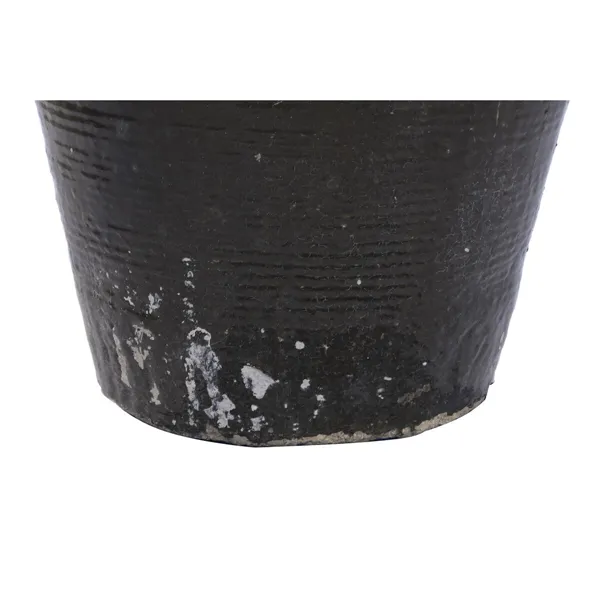 Vase Home ESPRIT Black Clay Oriental 58 X 58 X 95 CM