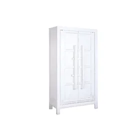 Cupboard Home ESPRIT White Elm wood 115 x 48 x 210 cm