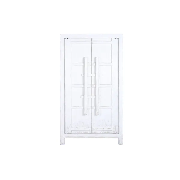 Cupboard Home ESPRIT White Elm wood 115 x 48 x 210 cm