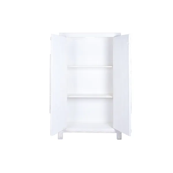 Cupboard Home ESPRIT White Elm wood 115 x 48 x 210 cm