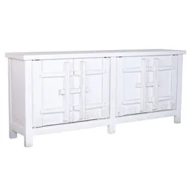 Sideboard Home ESPRIT White Elm wood 230 x 48 x 96 cm