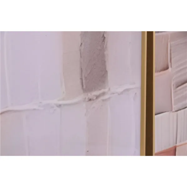 Painting Home ESPRIT Aluminium MDF Wood 80 x 3,5 x 120 cm (2 Units)