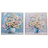 Painting Home ESPRIT Aluminium MDF Wood 60 x 3,5 x 60 cm (2 Units)