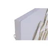 Canvas Home ESPRIT White Flower Shabby Chic 120 X 7 X 120 CM