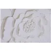 Canvas Home ESPRIT White Flower Shabby Chic 120 X 7 X 120 CM