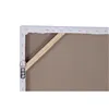 Canvas Home ESPRIT White Flower Shabby Chic 120 X 7 X 120 CM