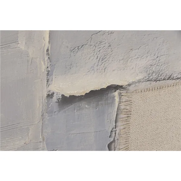 Canvas Home ESPRIT Blue White Abstract Modern 103 x 4 x 143 cm (2 Units)