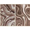 Canvas Home ESPRIT Brown Beige Modern Urban 82,5 x 4,5 x 122,5 cm (2 Units)