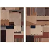 Canvas Home ESPRIT Patchwork Urban 82,5 X 4 X 122,5 CM (2 Units)