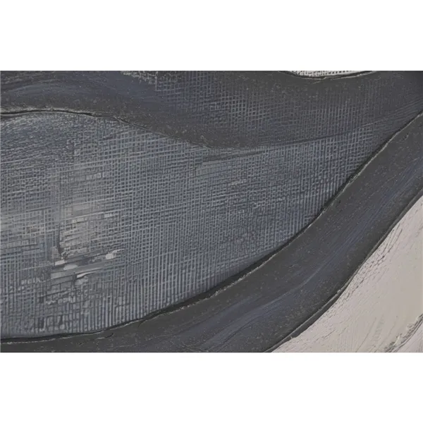 Canvas Home ESPRIT Blue White Abstract Modern 82,5 x 4,5 x 122,5 cm (2 Units)