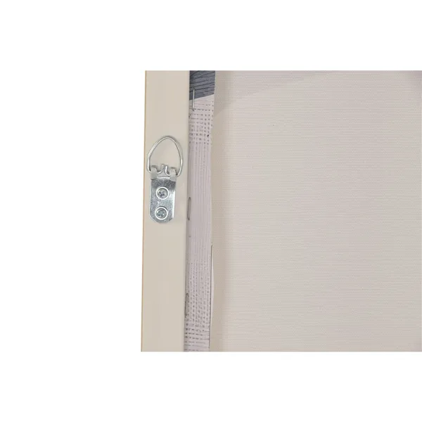 Canvas Home ESPRIT Blue White Abstract Modern 82,5 x 4,5 x 122,5 cm (2 Units)